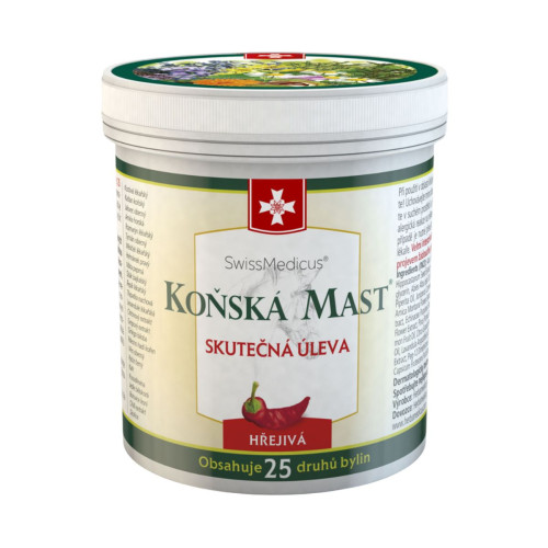 Konská masť hrejivá 250 ml – Green idea