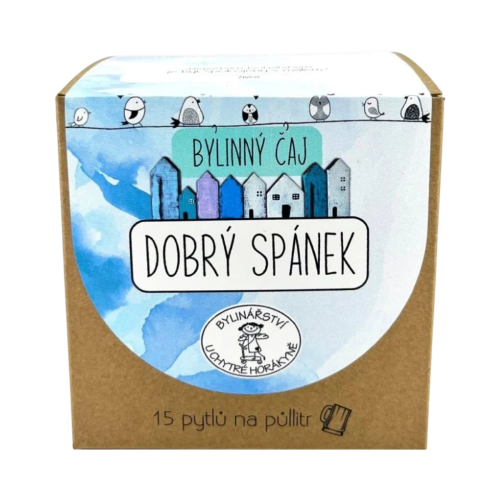 Porcovaný bylinný čaj Dobrý spánok - 45g (15x3g)- Bylinářství U Chytré horákyně