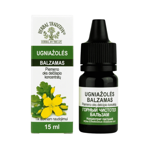 Horský lastovičník - kozmetický prípravok na bradavice - 15 ml - Herbal Traditions