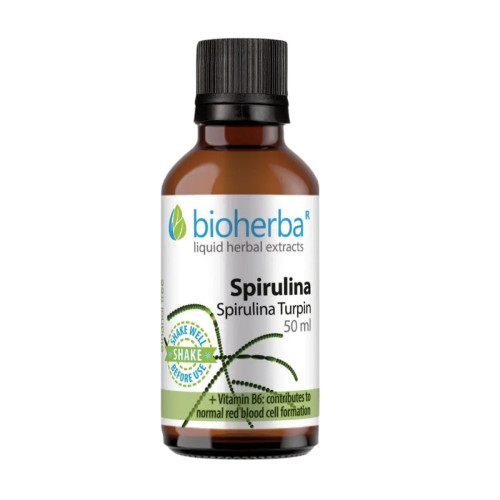 Spirulina - tinktúra kvapky - 100 ml - Bioherba