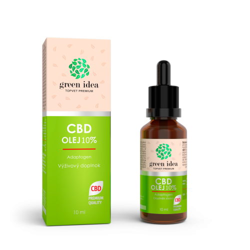 CBD olej 10 % 10 ml - Green idea