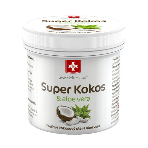 Super kokos & aloe vera pleťový olej - 150 ml - SwissMedicus