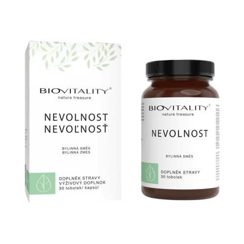 Nevoľnosť – 30 kapsúl – Green idea