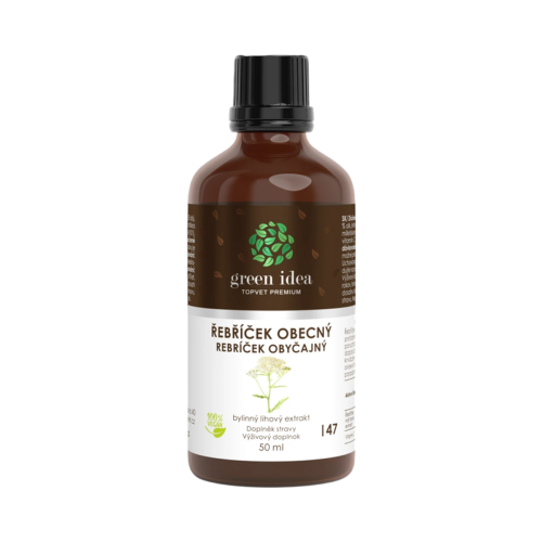 Rebríček obyčajný tinktúra – kvapky 50 ml – Green idea