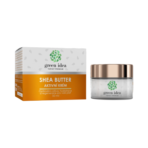 Shea maslo aktívny krém 50 ml - Green idea
