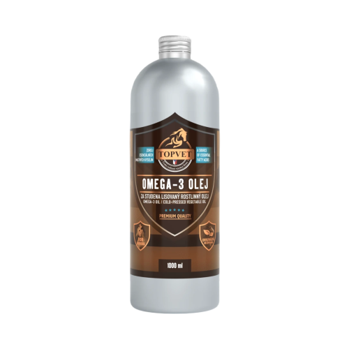 Omega-3 olej pre kone - 1000 ml - Green idea
