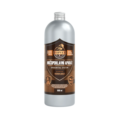 Sirup Močovopohlavný aparát pre kone 1000 ml – Green idea