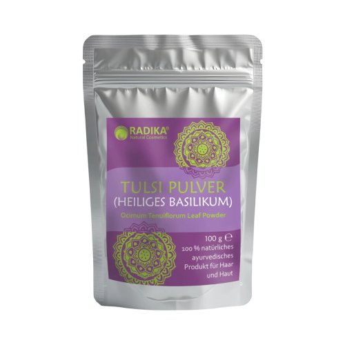 Tulsi prášok (posvätná bazalka) - 100 g - Bioherba