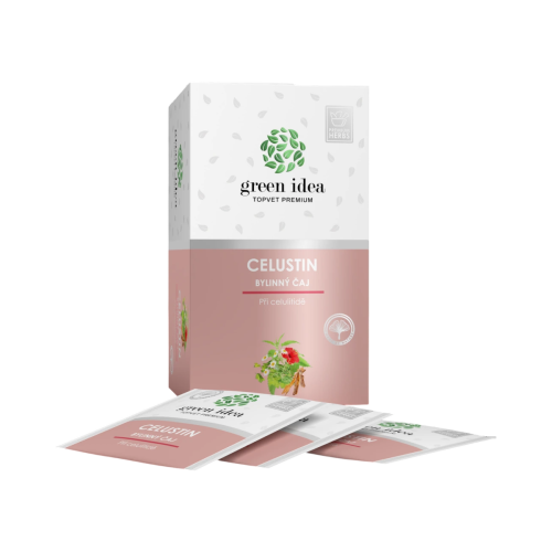 Herbex Celustin – bylinný čaj 20 vrecúšok – Green idea