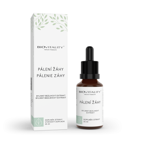 Pálenie záhy – bezalkoholová tinktúra – kvapky 25 ml – Green idea
