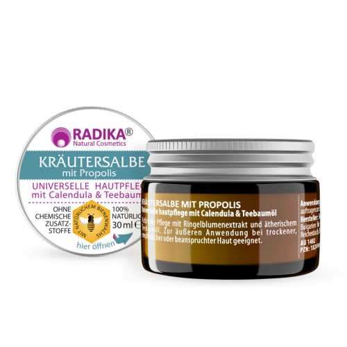 Univerzálna bylinná masť s propolisom - 30 ml - Bioherba Univerzálna bylinná masť s propolisom - 30 ml - Bioherba