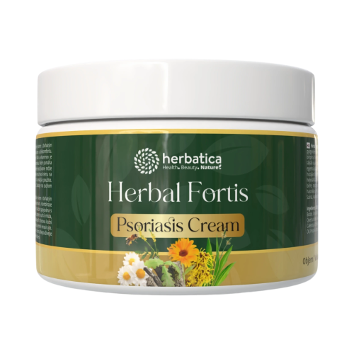 Herbal Fortis Psoriasis Cream - regeneračný krém pre pokožku so sklonom k psoriáze – 200 ml