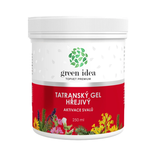 Tatranský bylinný gél - hrejivý 250 ml - Green idea