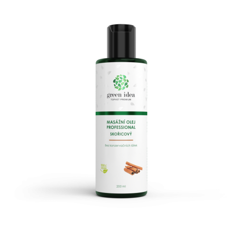 Škoricový masážny olej 200 ml - Green idea