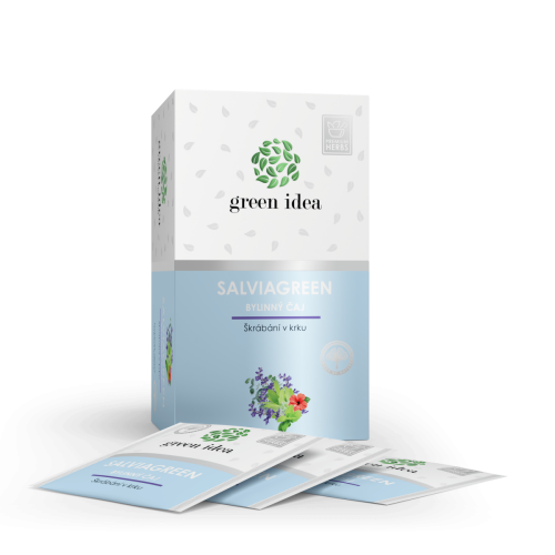 Herbex Salviagreen – bylinný čaj 20 sáčkov – Green idea