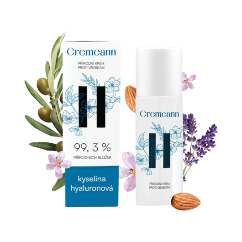 CREMCANN pleťový krém proti vráskam s kyselinou hyalurónovu - 50 ml - Annabis