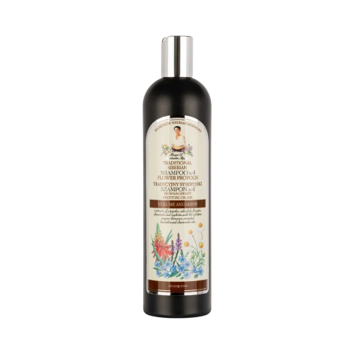 Šampón na vlasy №4  – kvetový propolis - 550 ml - Babička Agafia