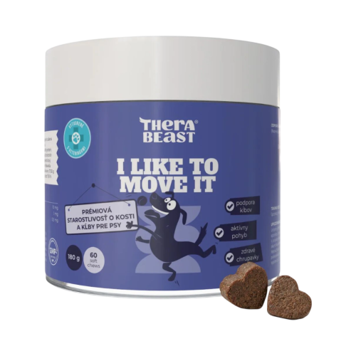I Like To Move It Premium – podpora kĺbov a chrupaviek pre psov – 60 ks – Therabeast