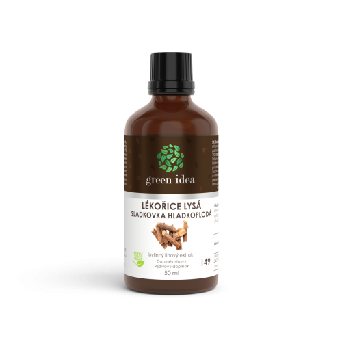 Sladké drievko – tinktúra – kvapky 50 ml – Green idea