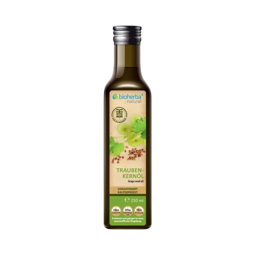 Hroznový olej lisovaný za studena - 250 ml - Bioherba