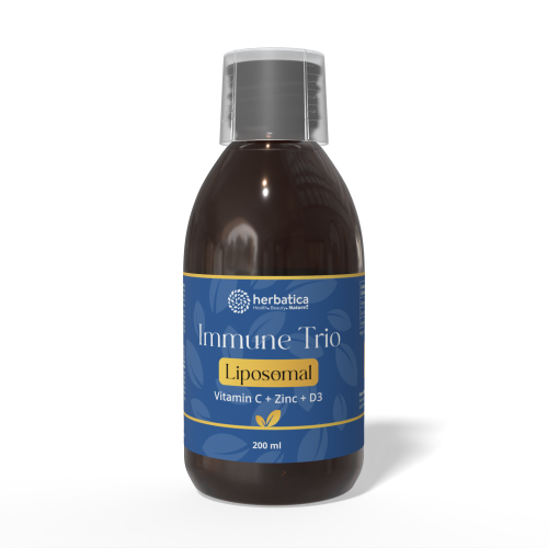 Lipozomálne Trio Imunita (Vitamín C + Zinok + D3) - 200 ml