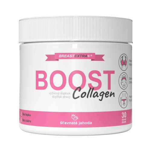 BreastExtra BOOST Collagen pre dokonalé veľké prsia a žiarivú pleť - 30 dávok