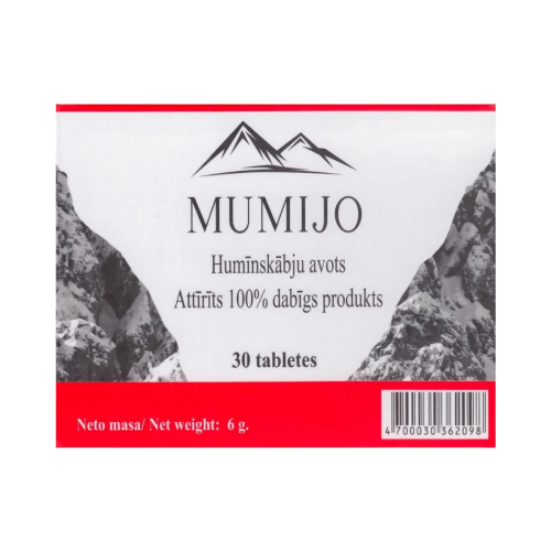 Altajské mumio Shilajit - 30 tabliet - BIOVIT LLC