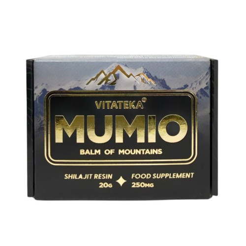 Čistené mumio 250 mg - 20 g - Vitateka