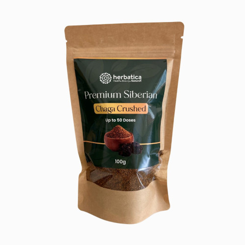 100% Prémiová čaga sibírska drť - 100g
