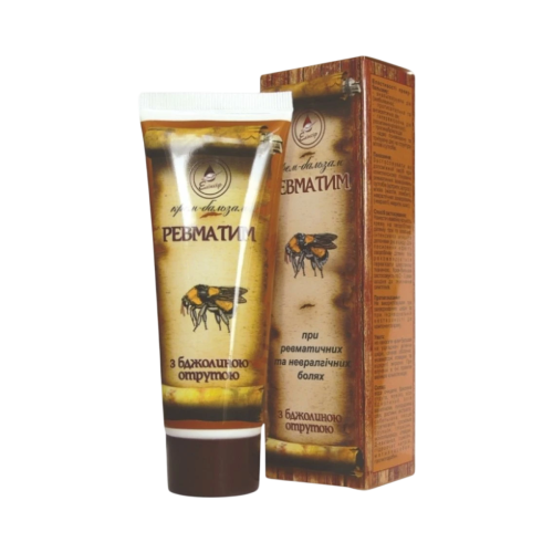 Krém Revmatim - pri problémoch s kĺbmi, pohybového aparátu, bolestiach chrbtice, pri reumatických ochoreniach - Elixir - 75ml
