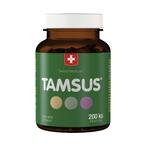 TAMSUS® pre dobré trávenie - 200 pastiliek - SwissMedicus