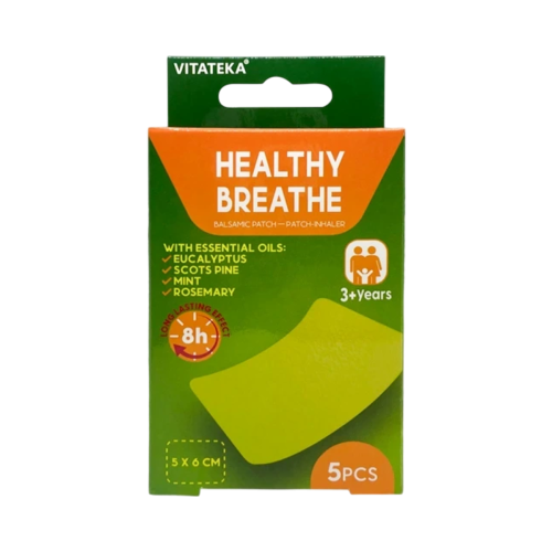 Healthy Breathe – aromaterapeutická inhalačná náplasť – 5 ks – Vitateka