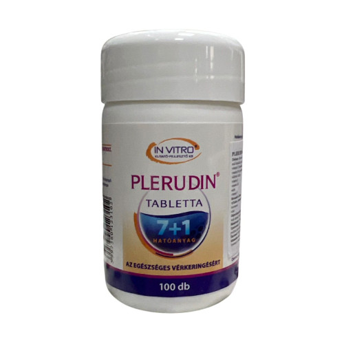 Plerudin tablety s vitamínmi - pre zdravé žily, obeh a ochranu buniek - 100 tabliet - InVitro