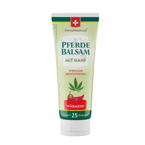 Konská masť s konope hrejivá - 75 ml - SwissMedicus