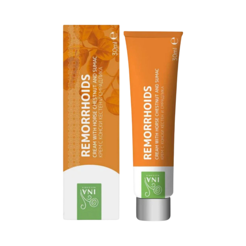 Upokojujúci krém s pagaštanom konským a škumpou vlasatou - 30 ml - INA Essentials