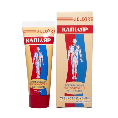 Kapilár regeneračný krém-balzam - 75 ml - Elixir