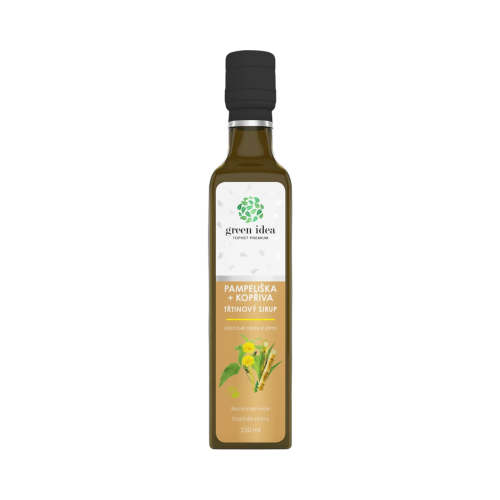 Púpava+žihľava sirup trstinový 250 ml - Green idea