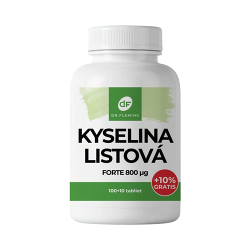 Kyselina Listová - 110 tabliet - Dr. Fleming