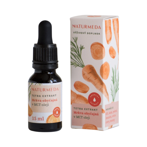 Mrkva – Tetra bylinný extrakt - 15 ml - Naturmeda Mrkva – Tetra bylinný extrakt - 15 ml - Naturmeda