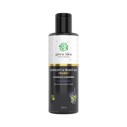 Levanduľa a medovka - kúpeľový a telový olej 200 ml - Green idea
