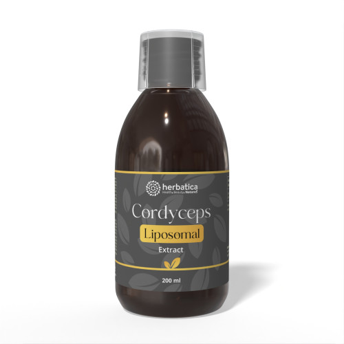 Lipozomálny extrakt Cordyceps  (40% polysacharidy) - 200 ml