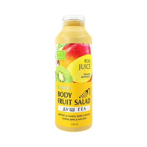 FRUIT SALAD – Prírodný sprchový gél Mango, Kiwi & Avokádo 330 ml - NATURE OF AGIVA