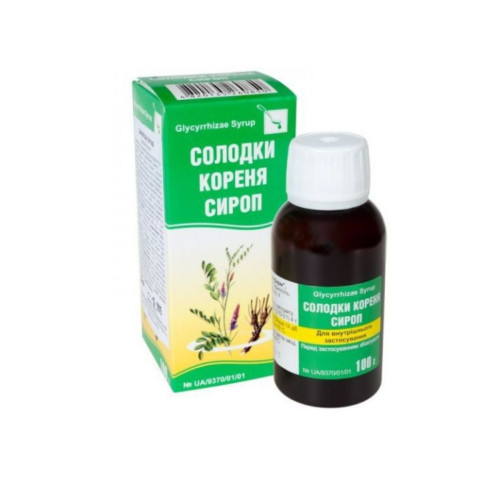Sirup zo sladkého drievka proti kašľu a zachrípnutiu - 100g - ViolaHerb