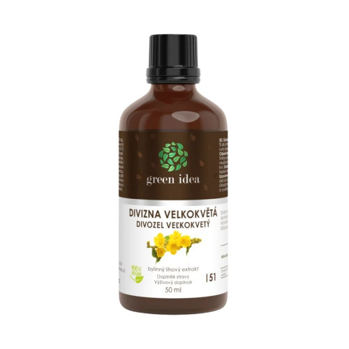 Divozel veľkokvetý tinktúra – kvapky 50 ml – Green idea