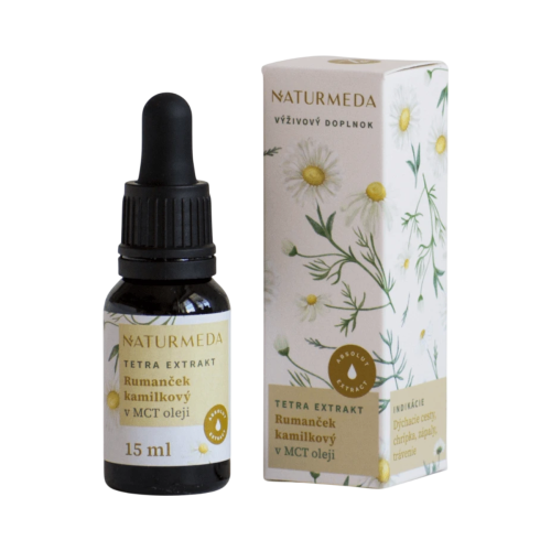 Rumanček kamilkový – Tetra bylinný extrakt – 15 ml – Naturmeda