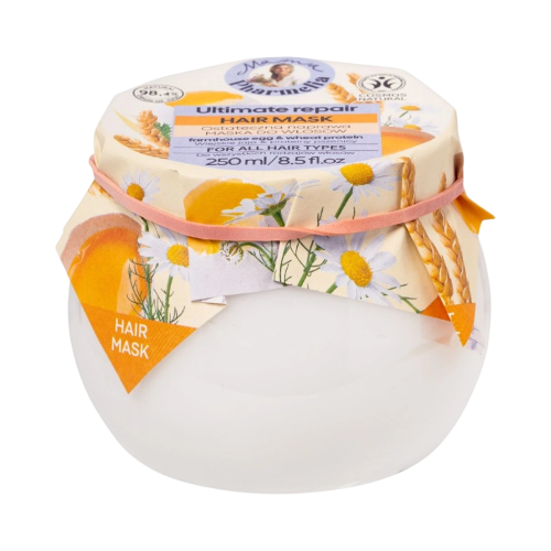 Ultimate Repair maska na vlasy s vajcom a pšeničnými proteínmi - 250 ml - Mama Pharmelia