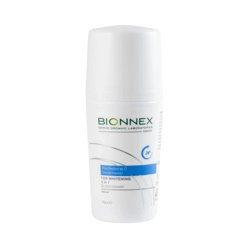 Minerálny deodorant roll-on 2v1 pri hyperpigmentácii - 75ml - Bionnex