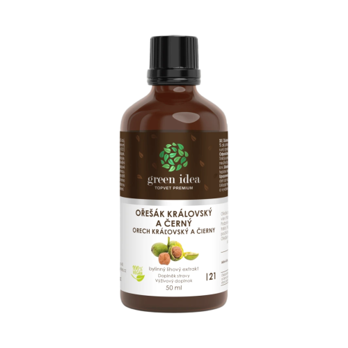 Orech kráľovský – tinktúra – kvapky 50 ml – Green idea