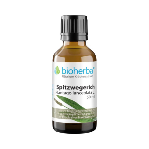 Skorocel kopijovitý - tinktúra kvapky - 50 ml - Bioherba Skorocel kopijovitý - tinktúra kvapky - 50 ml - Bioherba