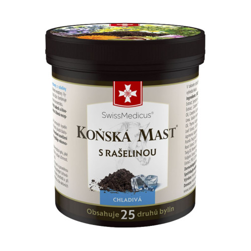 Konská masť chladivá s rašelinou - 250 ml - SwissMedicus